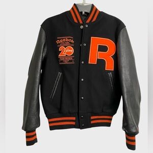 Reebok Pump 20th Anniversary Varsity Letterman Jacket Men's Size S Made in USA